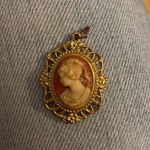 Antique Cameo Pendant